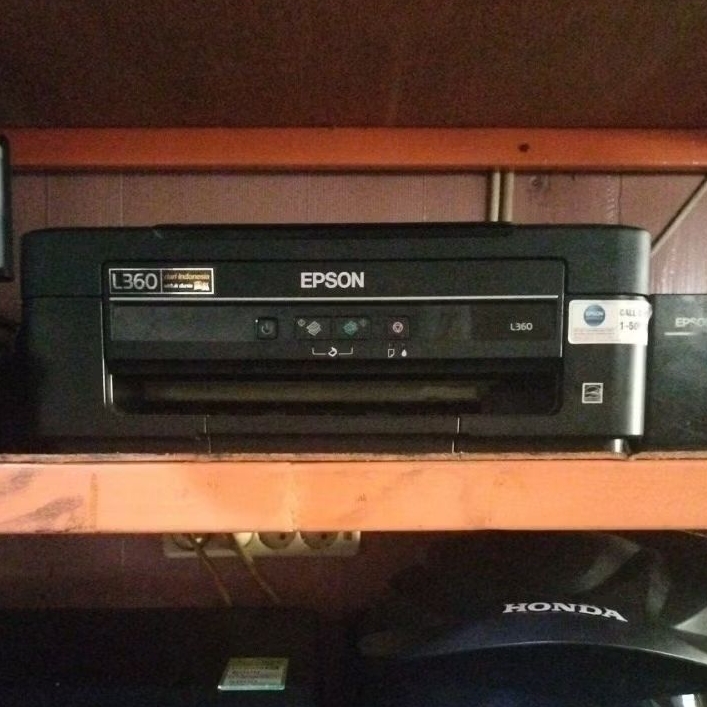 printer Epson seri L360 kondisi unit normal .tanpa printhead.tinggal pasang head langsung siap pakai