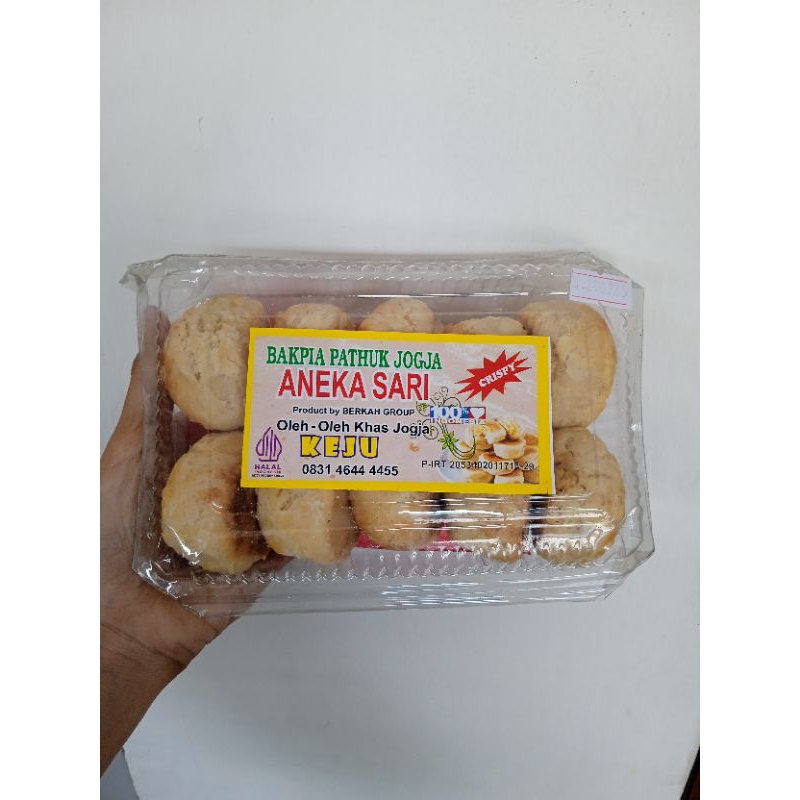 

Bakpia kering Pathuk aneka sari keju