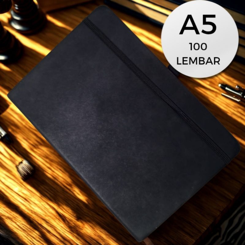 

Buku Jurnal Hardcover Notebook Diary A5 100 halaman