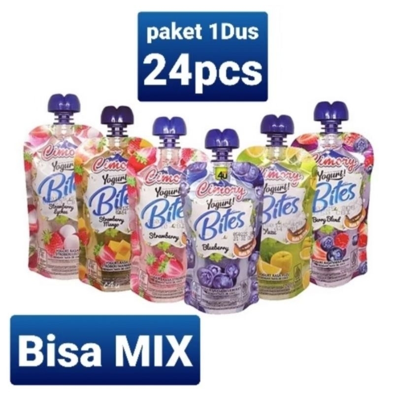 

Cimory Yogurt Bites 1Karton/Dus isi 24 (Mix)