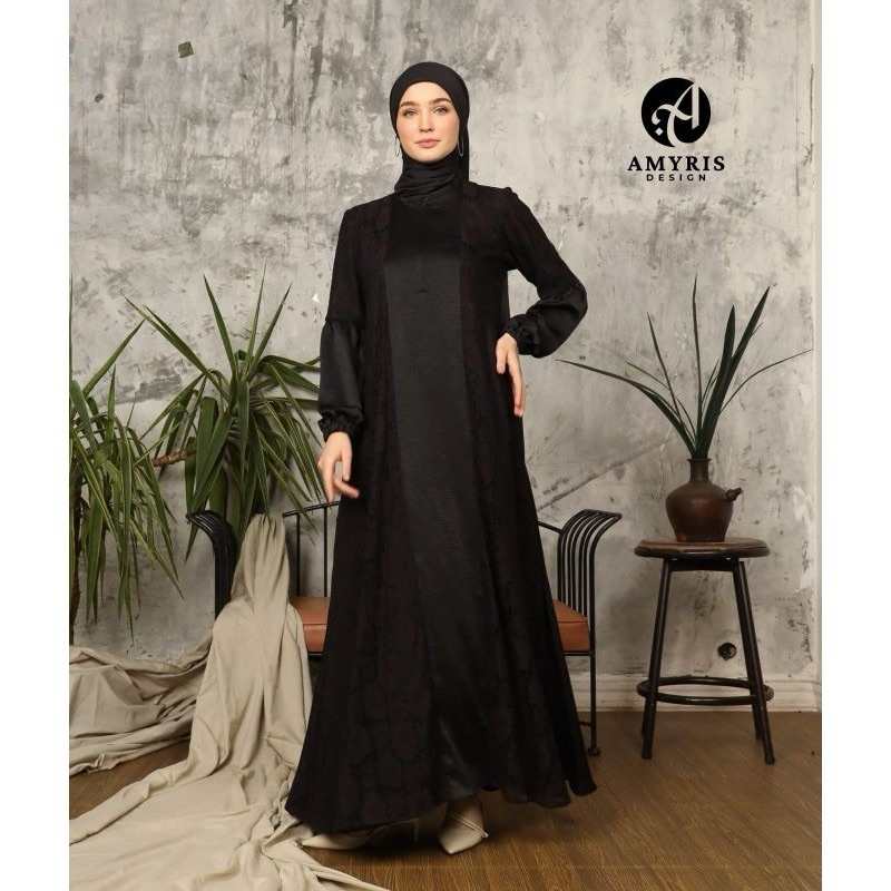 amyris dress hitam pl