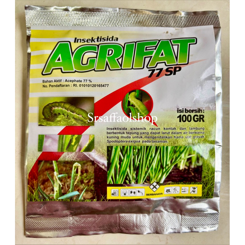 Insektisida AGRIFAT 77 SP Isi 100 Gr