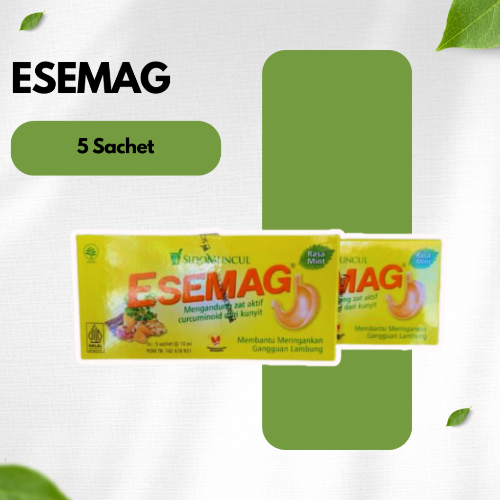 Esemag Sidomuncul Obat Maag Isi 5