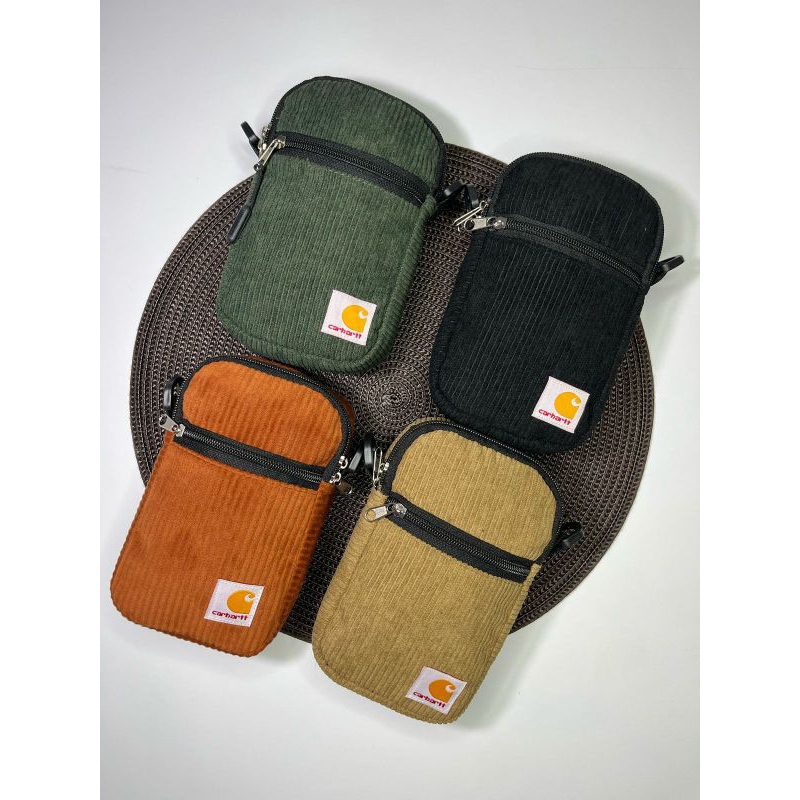 Tas Selempang Corduroy Mini Sling Bag Corduroy