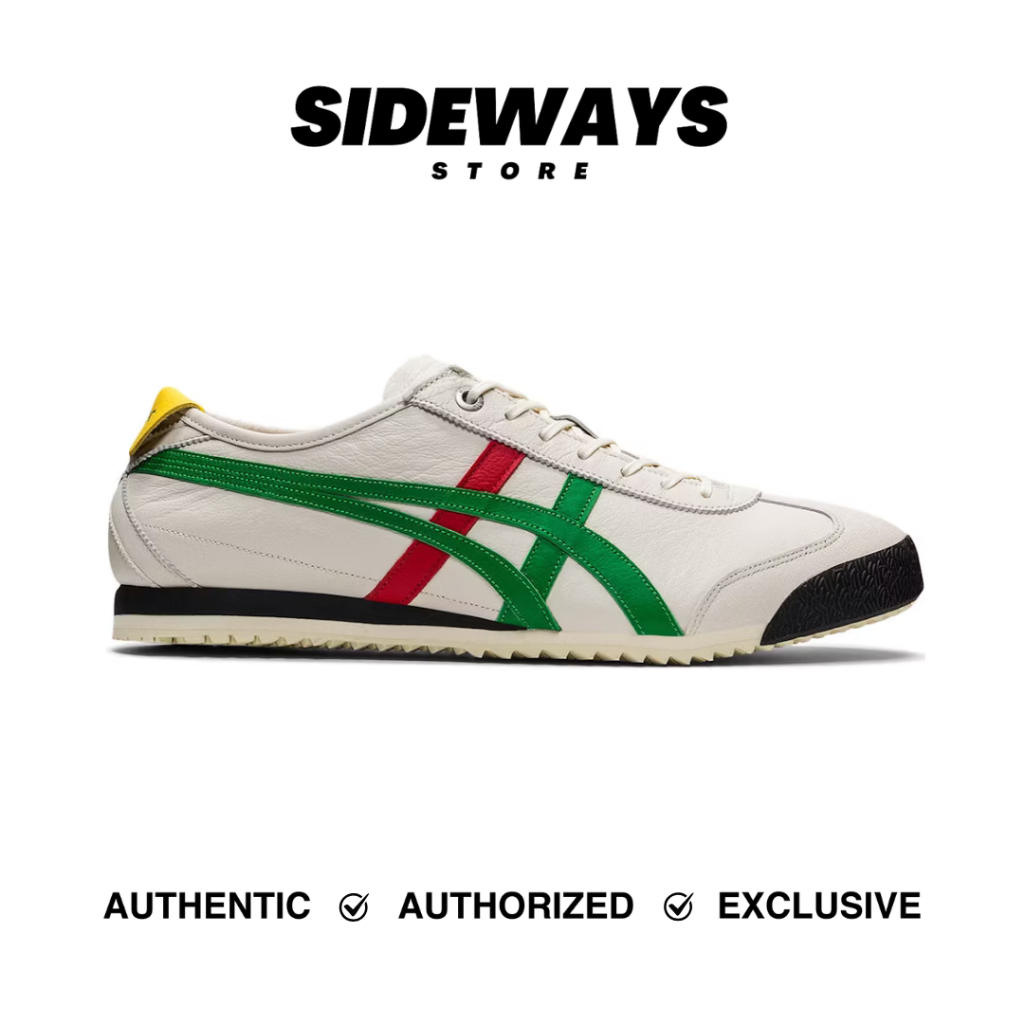 Onitsuka Tiger Mexico 66 Super Deluxe Birch Green Red Yellow