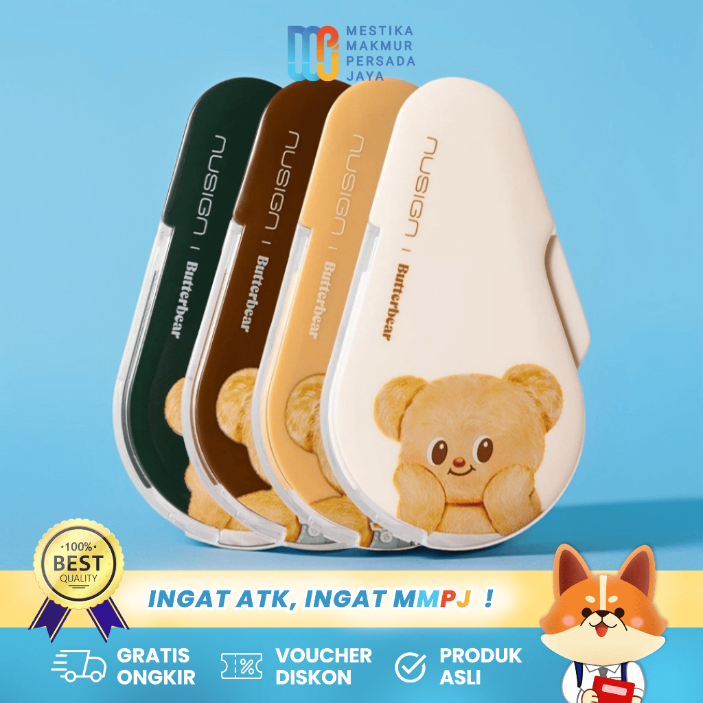 

Deli x Butterbear Tip Ex Pita Koreksi – Correction Tape 6 Meter Tahan Lama NS161-B