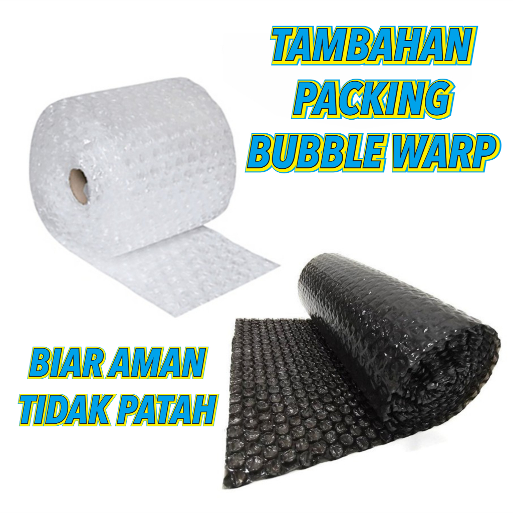 

Tambahan Bubble Warp Pengiriman biar aman
