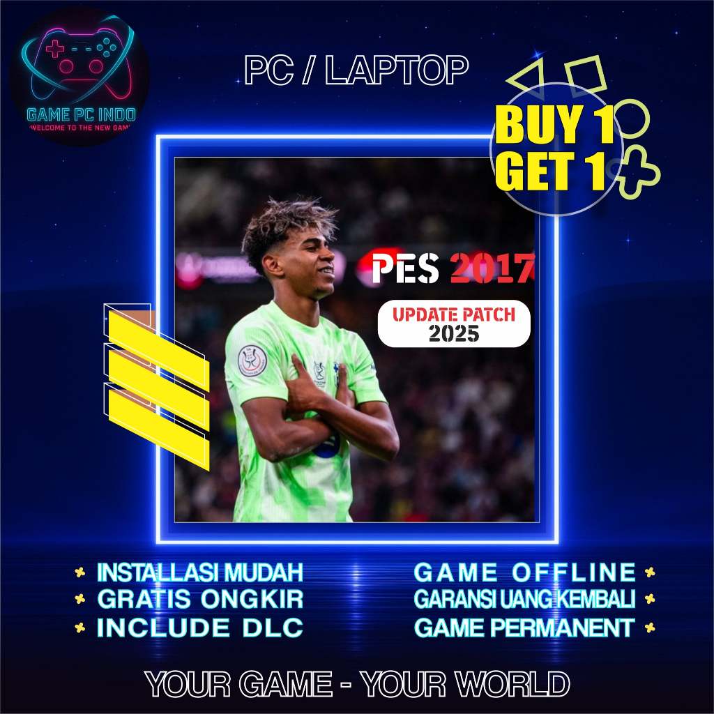 PES 2017 PC - Laptop / PES 2017 Update Patch 2025