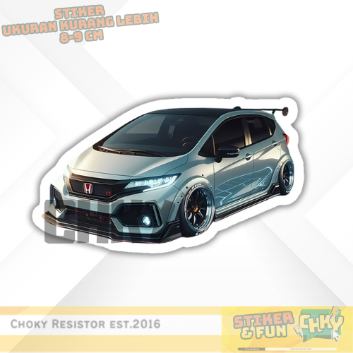 

Stiker Sticker Vinyl Laminasi Glosy HONDA JAZZ GK5 Vol 12