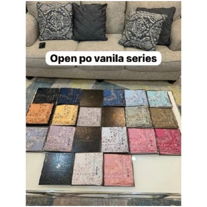 JOURNEY HIJAB ORI PREMIUM MOTIF SERIES TERBARU VANILLA