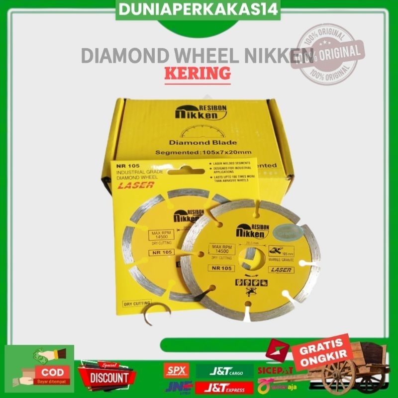 PISAU POTONG GRANIT/MATA POTONG GRANIT KERING NIKKEN