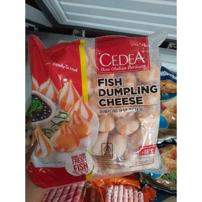 

CEDEA Ikan olahan Bermutu FISH DUMPLING CHEESE Dumpling Ikan Isi Keju