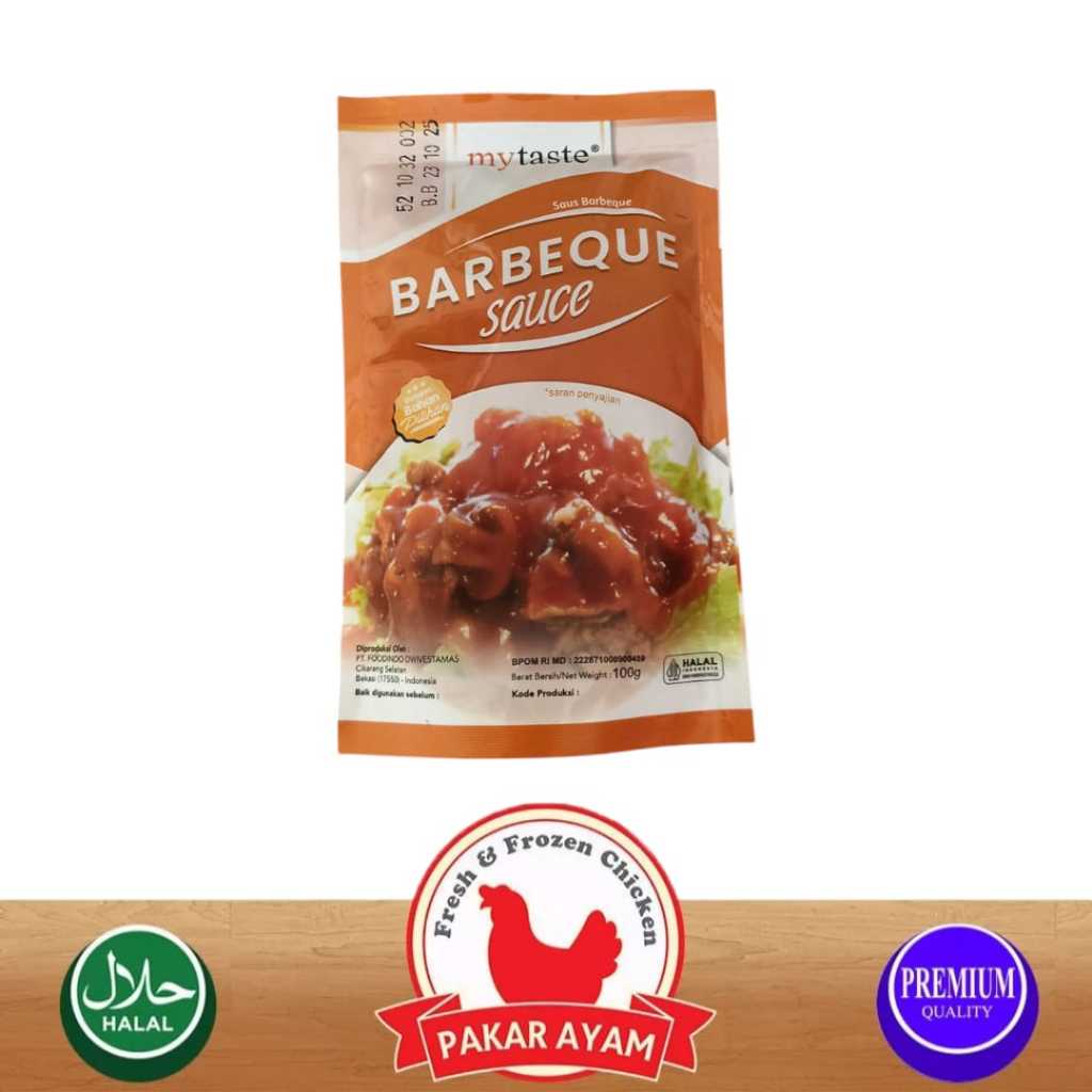 

Saus Barbeque / BBQ Sauce Kemasan 100gr Kualitas Premium Restoran