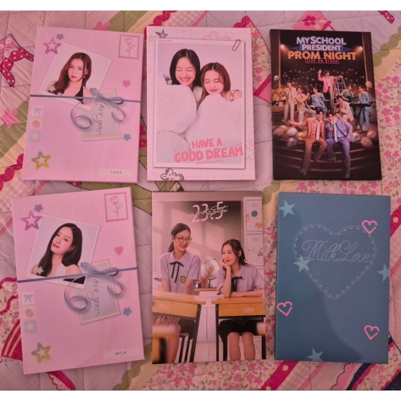 

Box Only Postcard MilkLove, 23.5 The Series, My School President GeminiFourth GMMTV