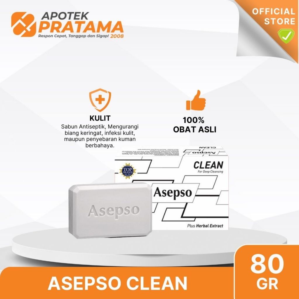 ASEPSO CLEAN / SABUN ASEPSO CLEAN