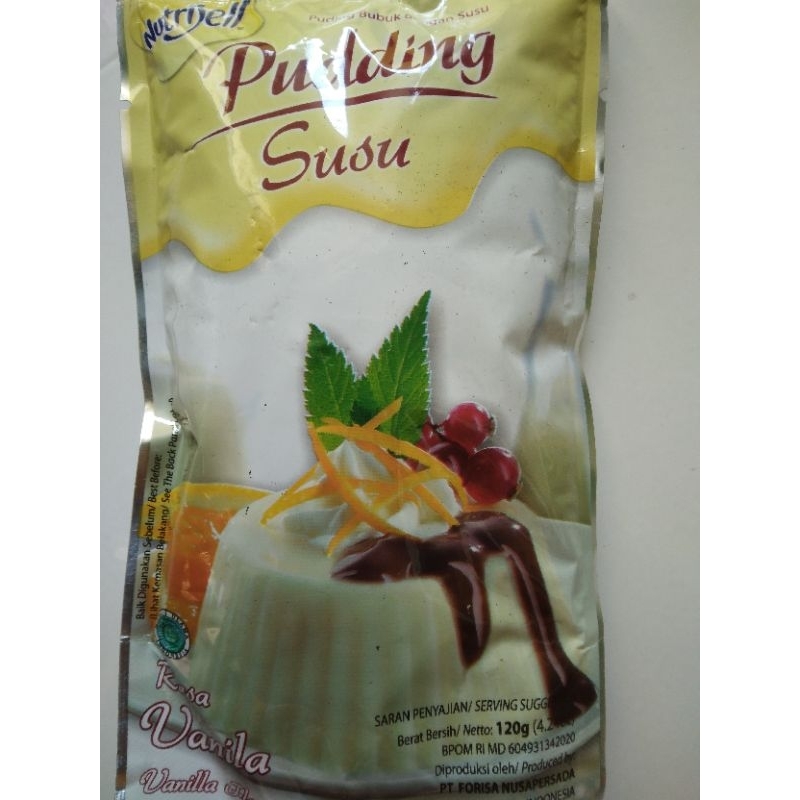 

Pudding Susu Vanila Nutrijell Kemasan 120 Gram