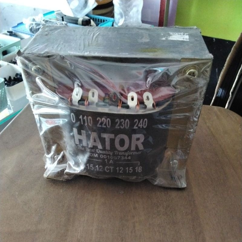 TRAFO 10A CT 55V MURNI TEMBAGA BY HATOR