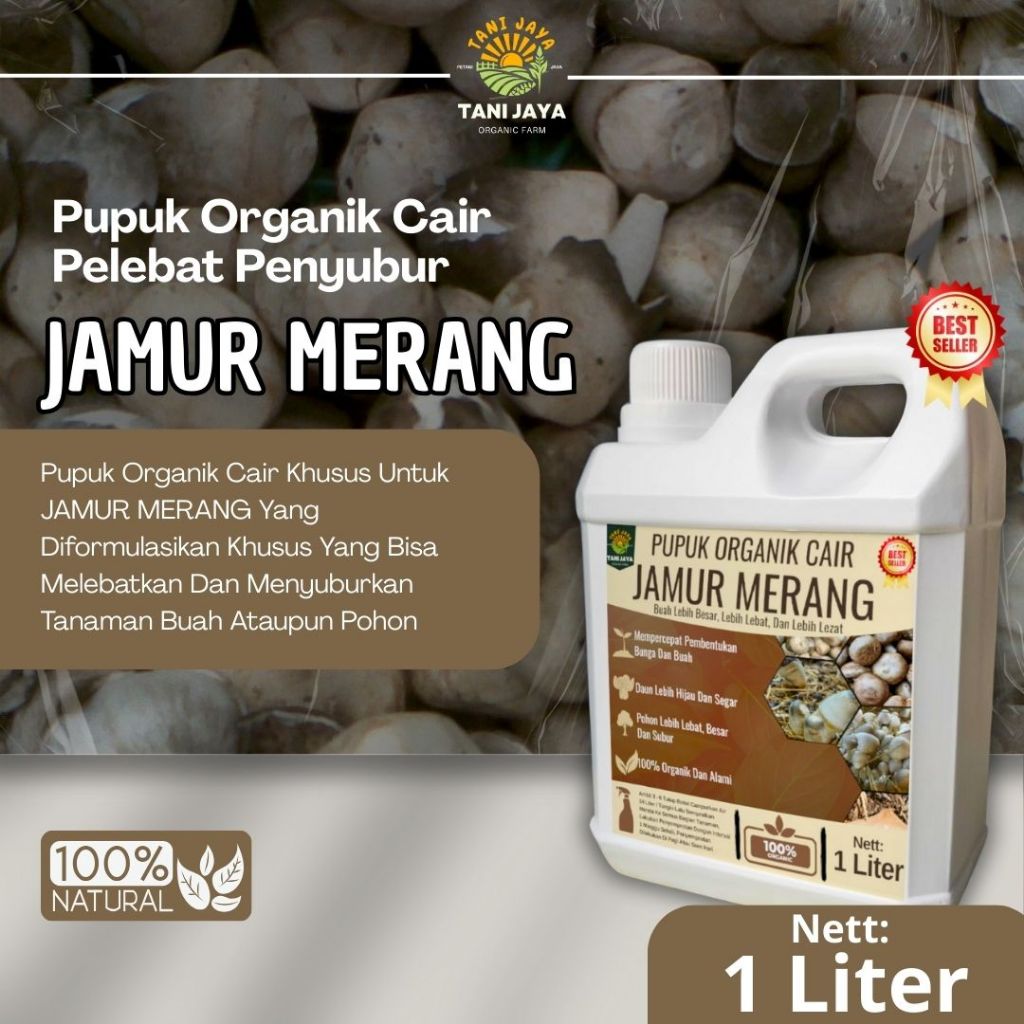 Pupuk Jamur Merang Perangsang Pertumbuhan Tanaman Jamur Merang Booster Jamur Merang Cepat Lebat