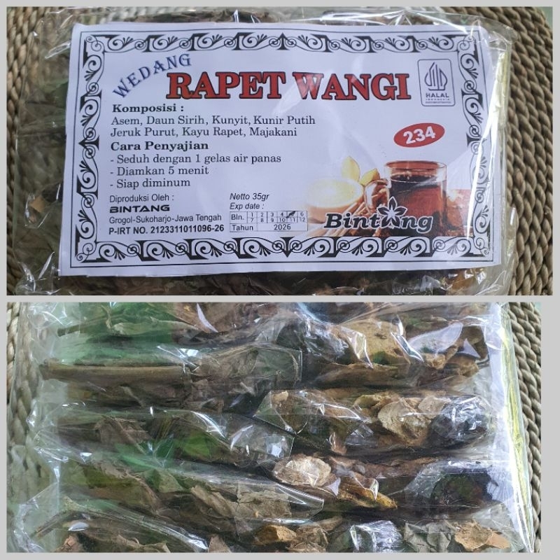 

Wedang Rapet Wangi