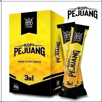 

Kopi pejuang 1 box isi 6 sachet original new pack