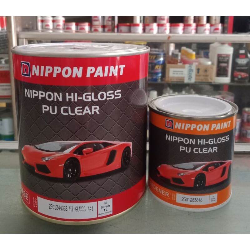 Nippon Clear High Gloss Liter Plus Hardener
