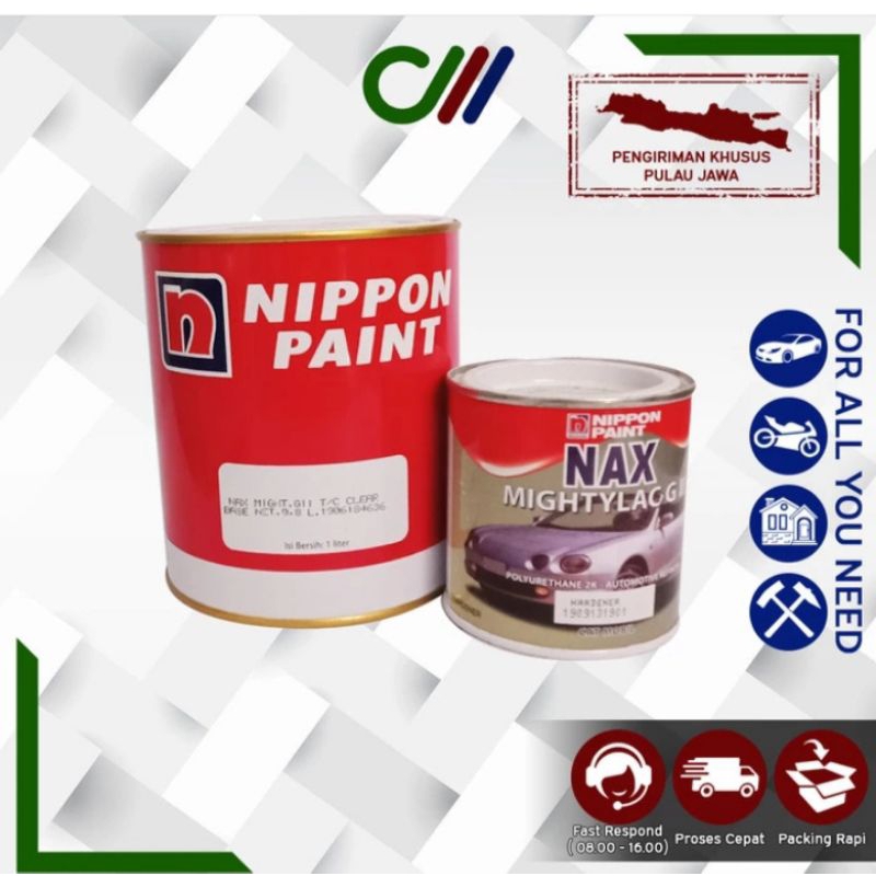 Nippon Clear Coat Nax Mightylac Gll T/C Clear