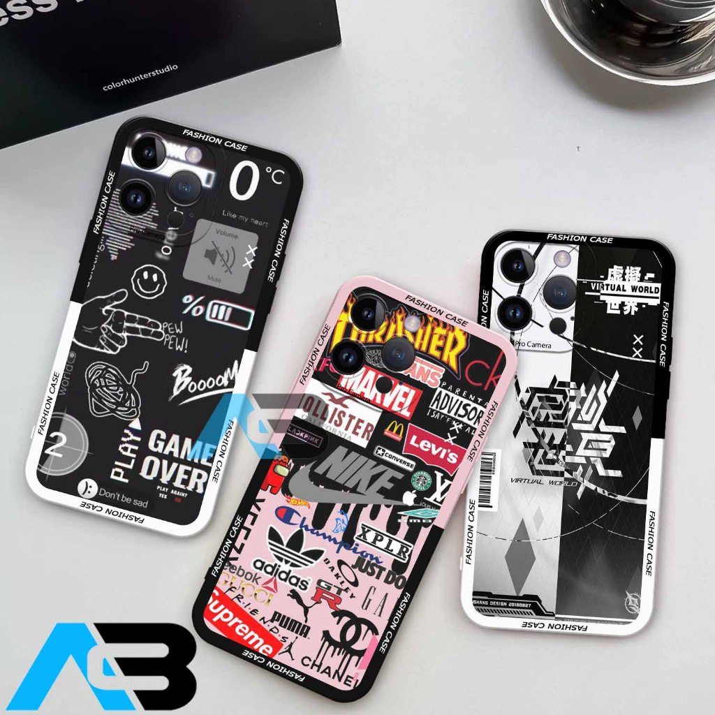 [ABC03] Case Vivo V15 V15 Pro V19 V20 V21 V23 V25/V25e V27/V27e/V27 Pro V29/V29 Pro V30/V30 Pro - Mo