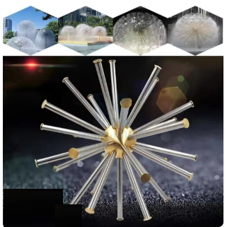 Nozzle DANDELION KRISTAL 1" - Nossle Air Mancur BOLA KRISTAL 1"