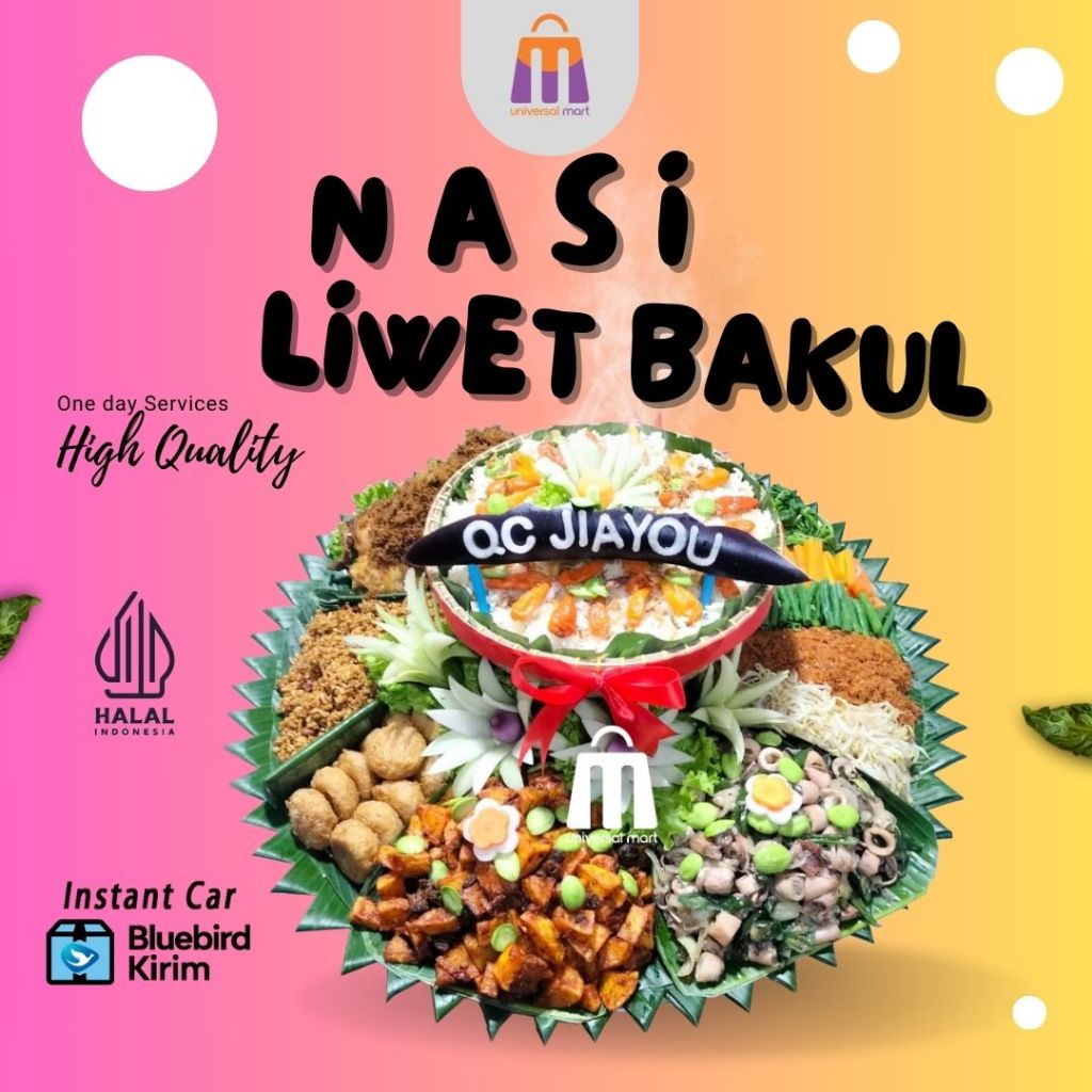 

Nasi Liwet Bakul Khas Sudan 5/10/15/20 Porsi