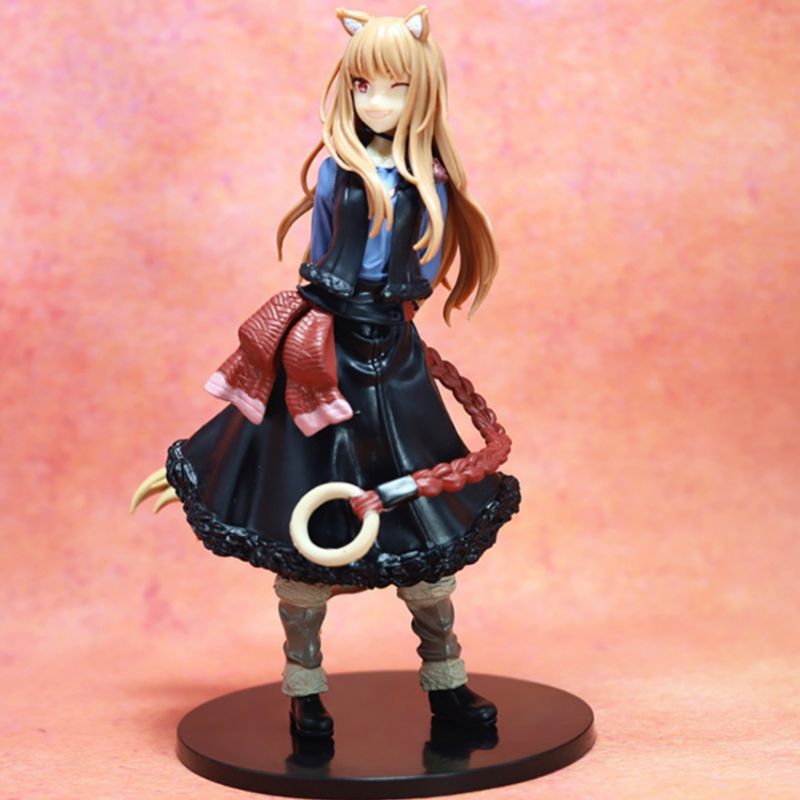Action Figure Spice And Wolf Girls Beautifull Tinggi 17CM