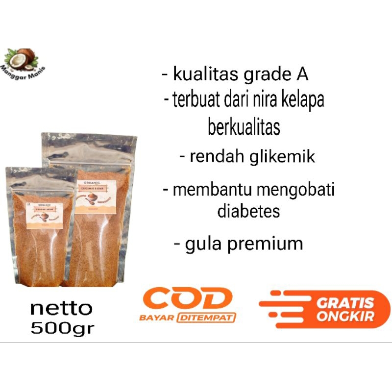 

gula semut kelapa organik