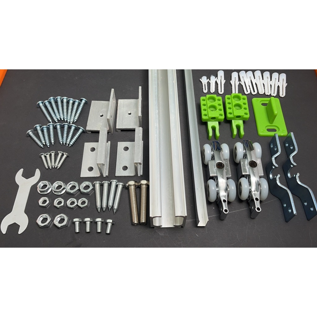 Rel Pintu Slidding2,4M/1.8M/3.M/Geser gantung DELILE/Rel Pintu/rel pintu geser kayu/pintu geser