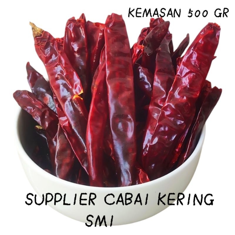 

CABE KERING BESAR | CABE TANJUNG WH | kemasan 500 gr