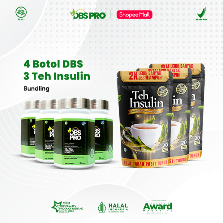 Dbs Pro (4 Dbs + 3 Teh) - Produk Terlaris 100% Original BPOM