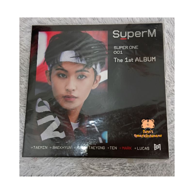 Mark Signed LP SuperM Fullset (3 poster)