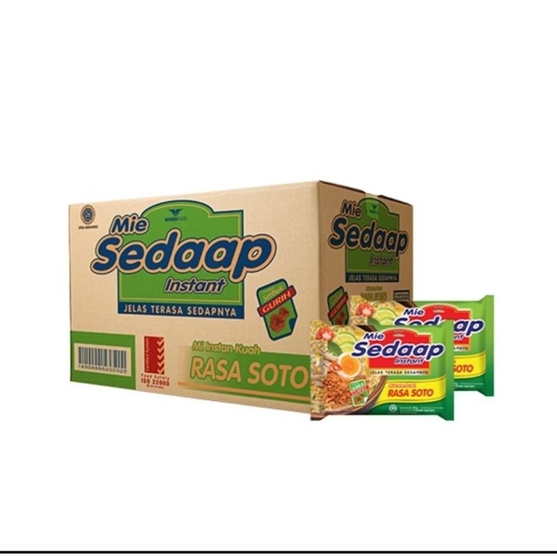 

[isi 40] mie sedaap soto 1 dus 75gr