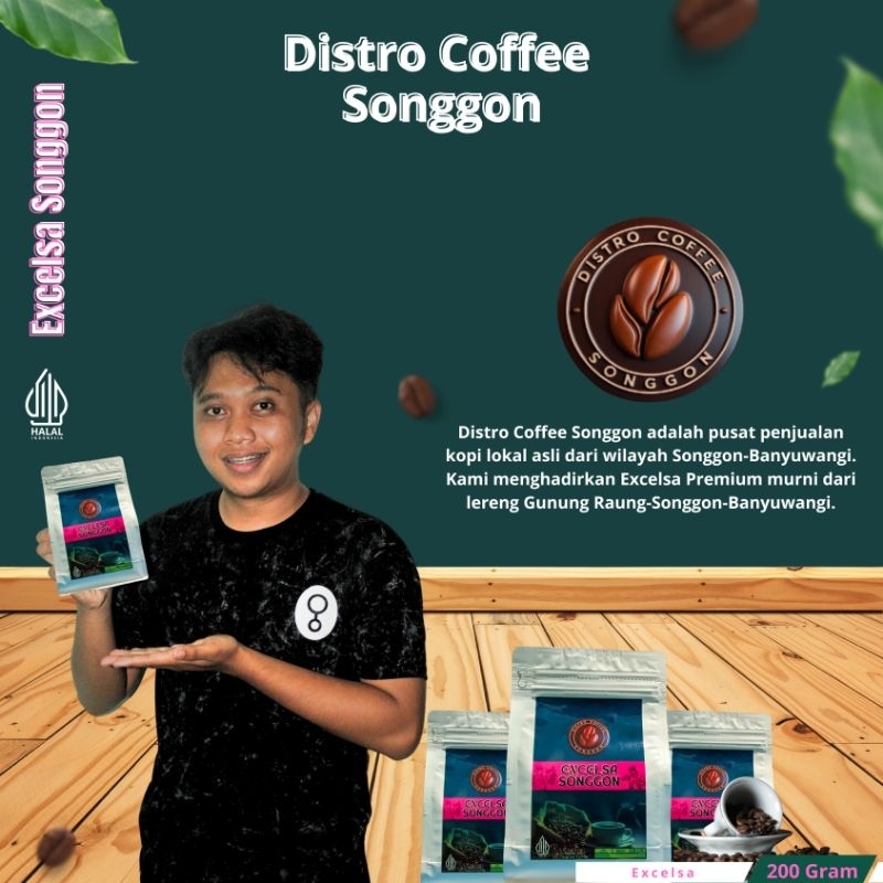 

Kopi Excelsa Songgon-Banyuwangi 200 Gram