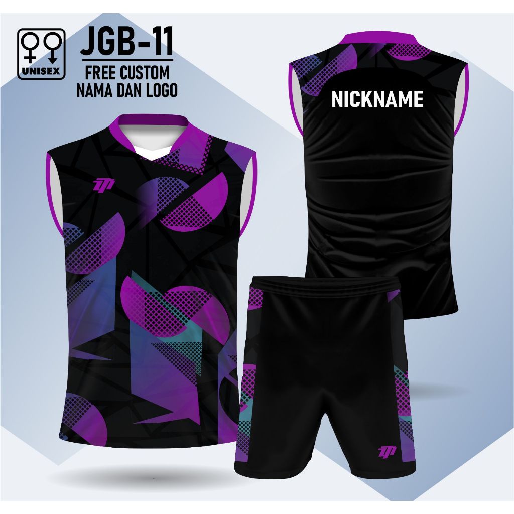 Setelan Jersey Badminton Singlet FREE CUSTOM