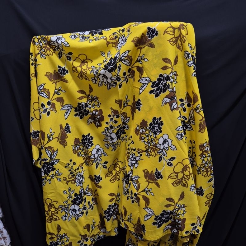 kain arabian crepe motif - kain arabian crepe motif premium - harga tertera 0,5 meter