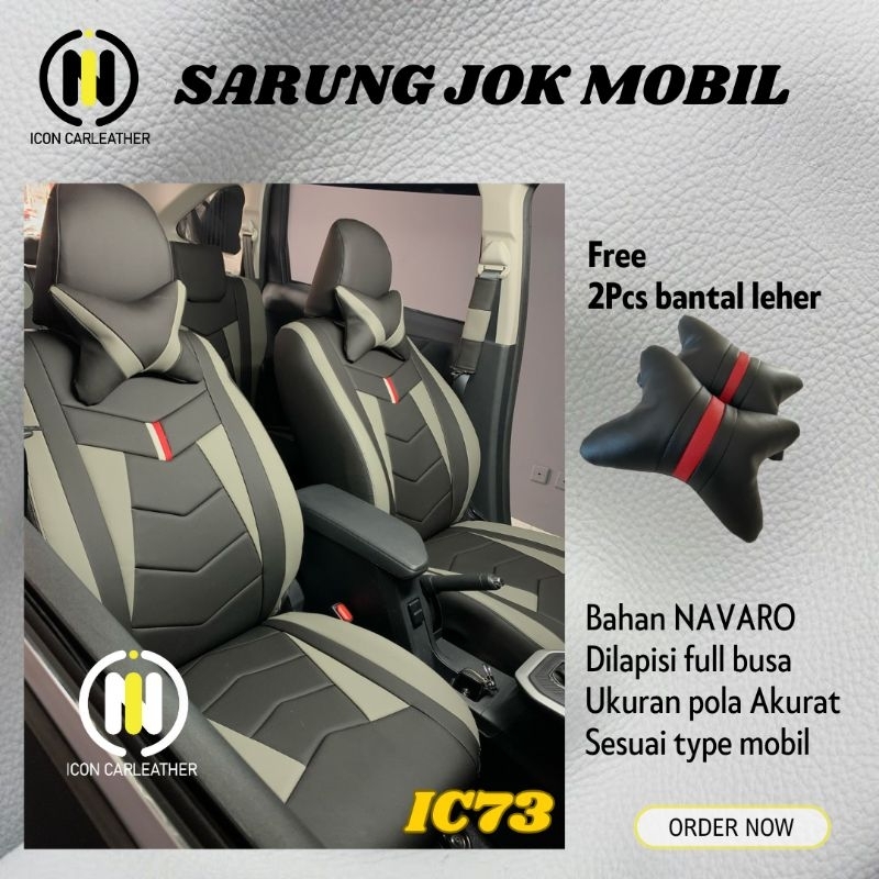 sarung jok mobil navaro original cover jok avanza xenia terios rush xpander expander ertiga xl7 apv 