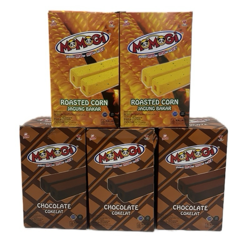

MOMOGI COKELAT DAN JAGUNG BAKAR (isi 10 pcs ) @12gr