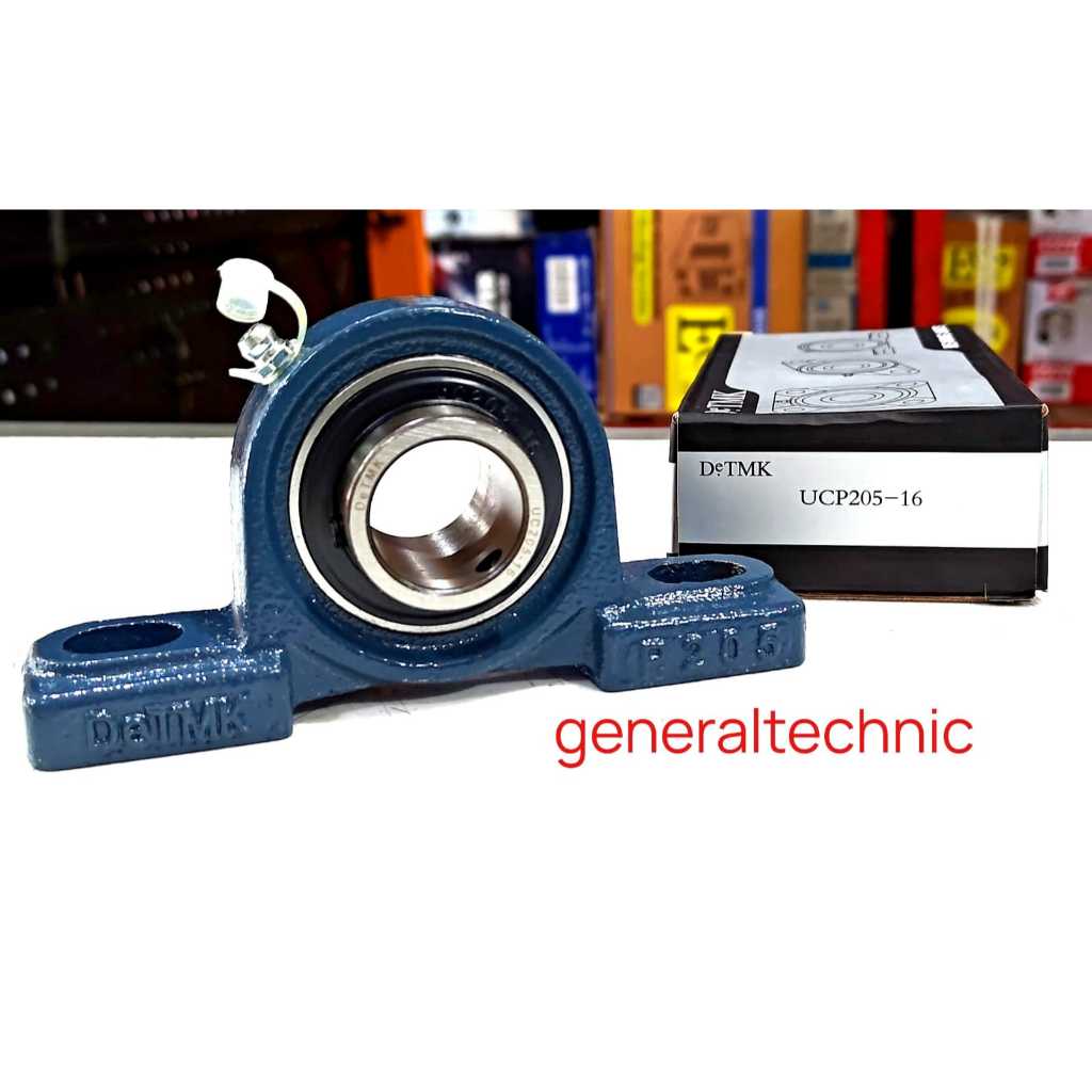 Pillow Block UCP205-16 DETMK Bearing UCP205-16 Bearing Duduk UCP205-16 (As 1" / 25,4MM)