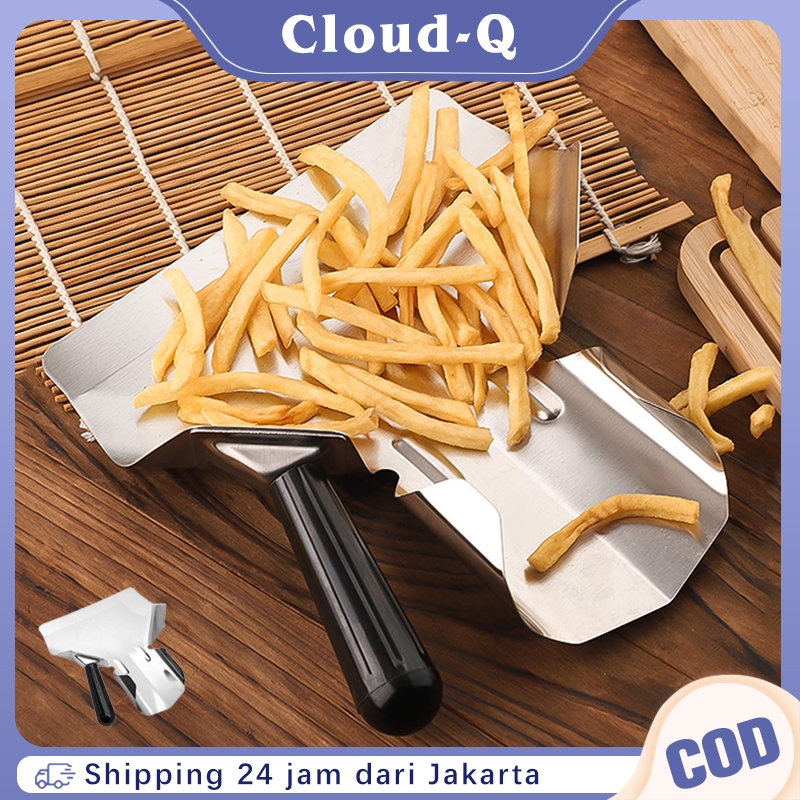 Sekop Kentang Goreng Kfc Mcdonalds / Peralatan Dapur Toko Ayam Goreng  / Sendok Kentang Goreng Stain