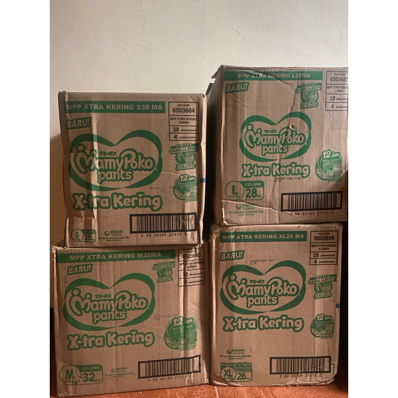 Pampers Mamypoko Pants 1 Karton (S/M/L)