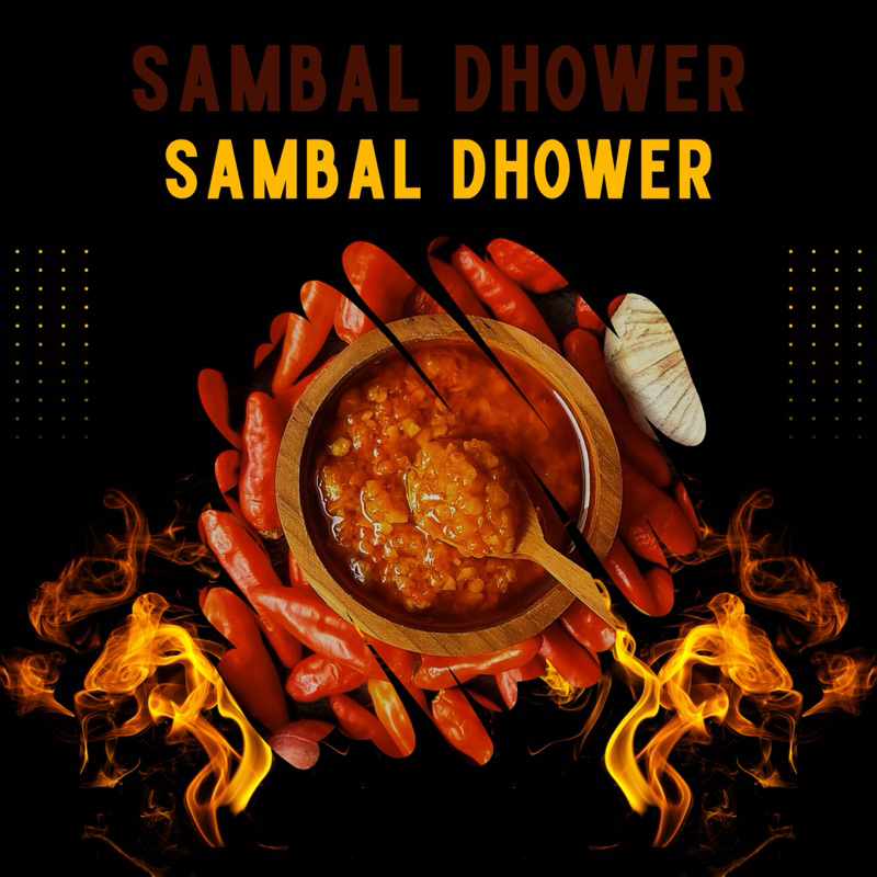 

DHOWER - SAMBAL TERI SAMBAL DHOWER SAMBAL KEMASAN SAMBAL PEDAS SAMBAL HOMEMADE Kemasan 150 gram