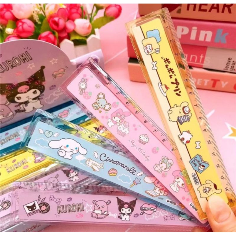 

Penggaris Sanrio0 kuromi melody cinnamoroll mistar garisan sanrio