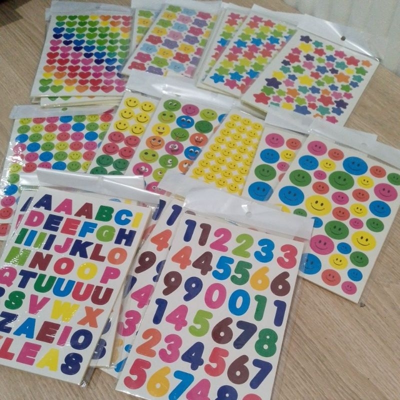 

Stiker Reward anak / stiker Dot karakter / stiker label