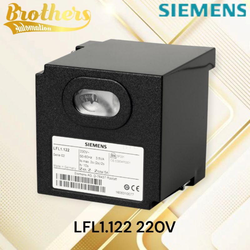 SIEMENS LFL1.122 Burner Control