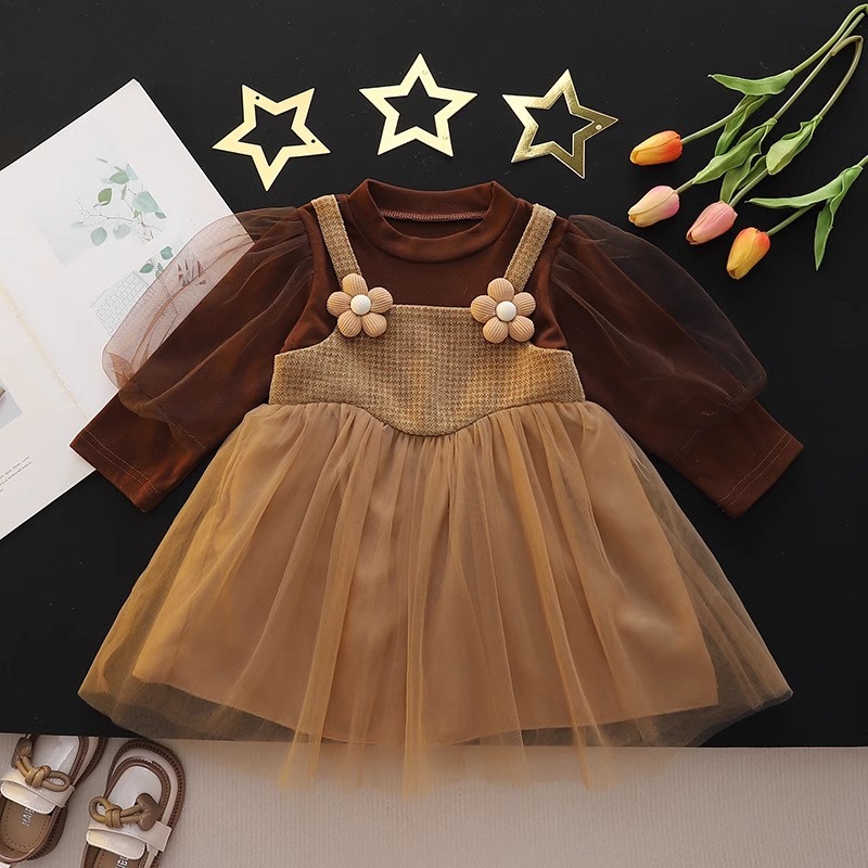 Dress Tutu 2in1 Anak Perempuan Nyaman Di Pakai Usia 1-4 Tahun | Fashion Trendy 2024 Anak Cewek Model