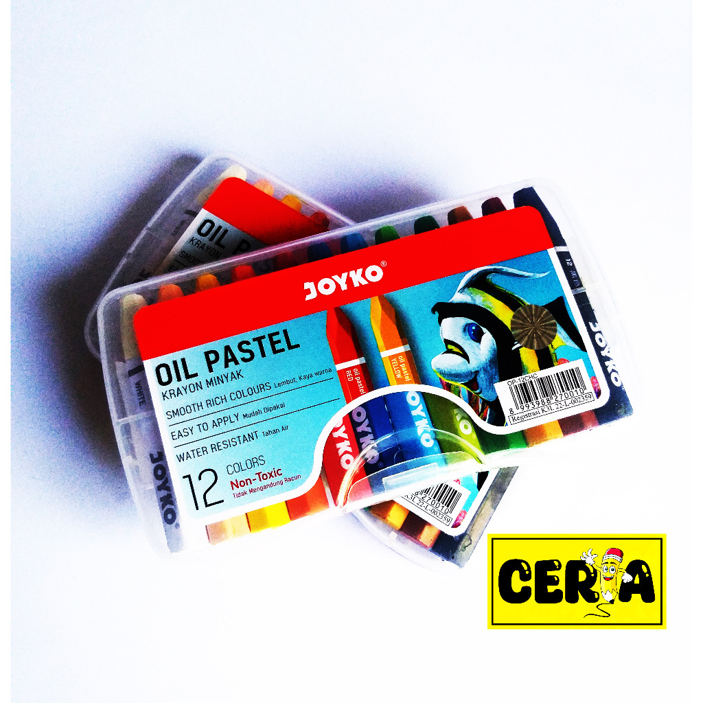 

JOYKO CRAYON OIL PASTEL 12WRN